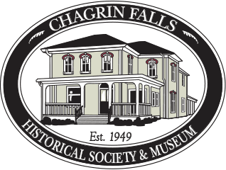 Chagrin Falls Historical Society & Museum (house logo) Est. 1949