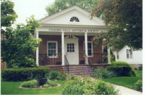 Front view of the Shute building